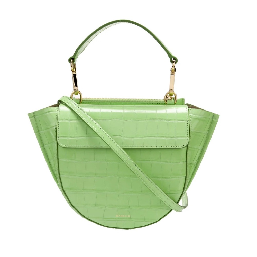 Wandler Hortensia Lime Green Handbag